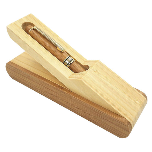 Bamboo signature pen set